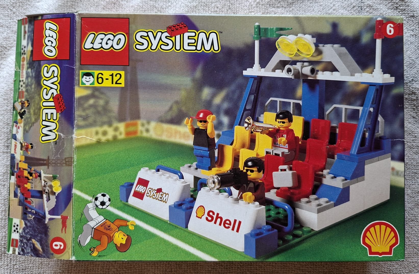 Lego / Shell voetbalstadion-set 3309, Ophalen of Verzenden, Zo goed als nieuw