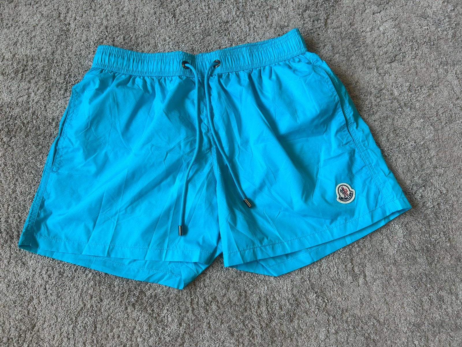 Moncler zwembroek maat M, Kleding | Heren, Badmode en Zwemkleding, Ophalen of Verzenden, Maat 48/50 (M), Blauw, Zwemshort