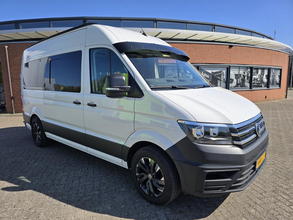 Volkswagen Crafter 30 2.0 TDI L3H2 Multifunctionele Inrichti, Auto's, Bestelauto's, Stof, Gebruikt, 4 cilinders, Wit