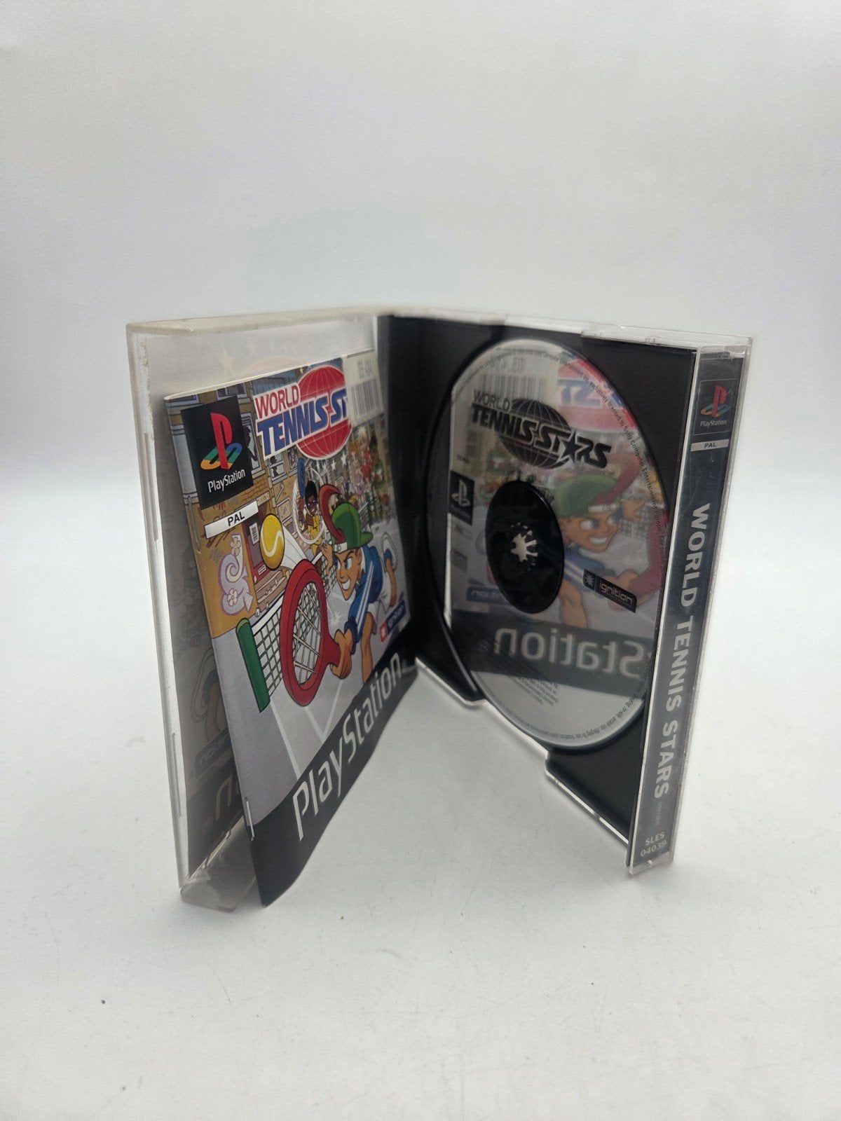 World Tennis Stars - PlayStation 1 (PS1), Gebruikt, Ignition Entertainment, 1 speler, Onbekend