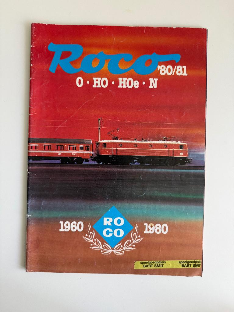 Vintage Roco catalogus 1980/81, Wisselstroom, Gebruikt, Roco, Analoog