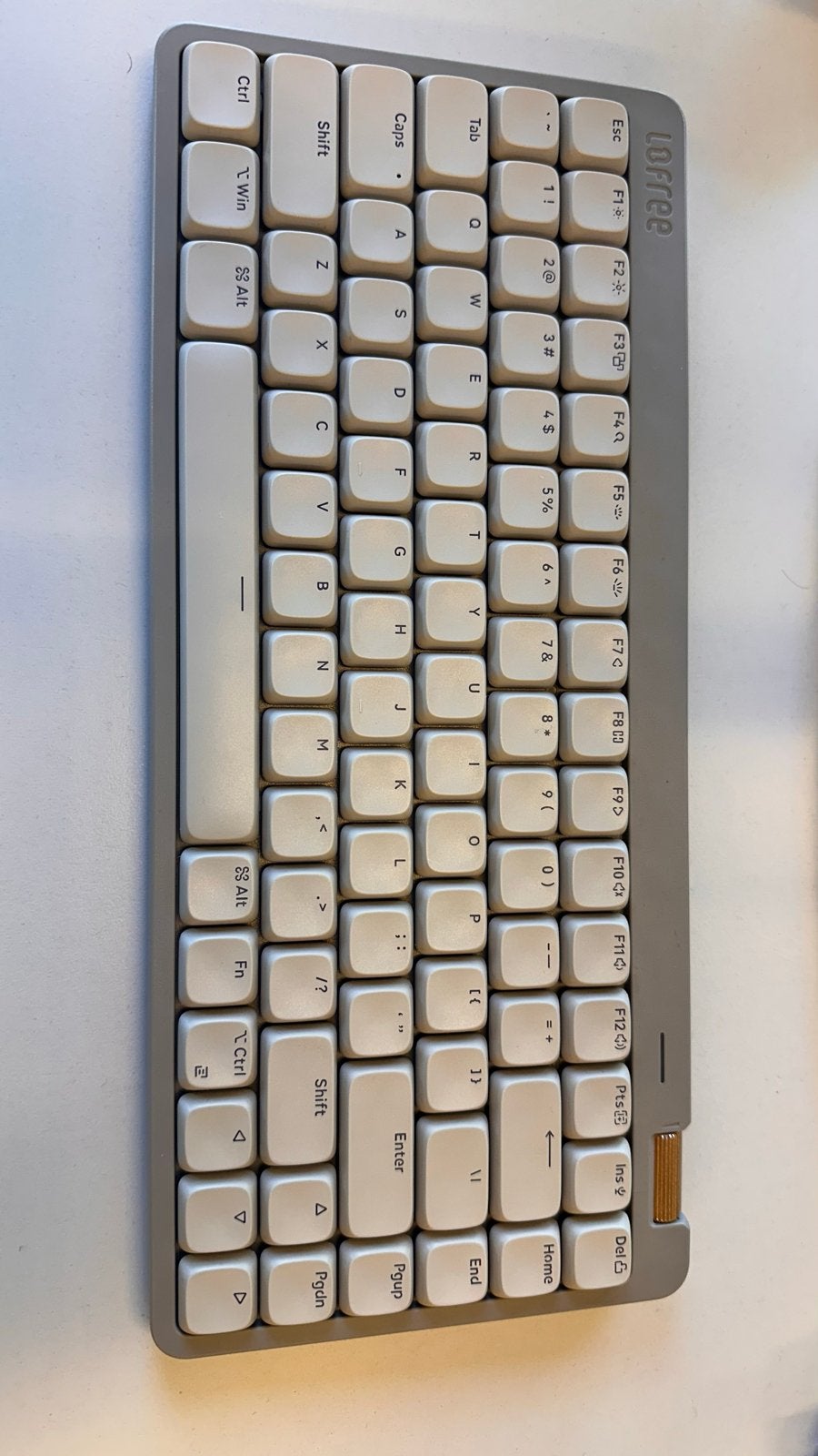Lofree Flow Lite 84 Mechanical Keyboard with silent switches, Computers en Software, Gaming toetsenbord, Ophalen of Verzenden