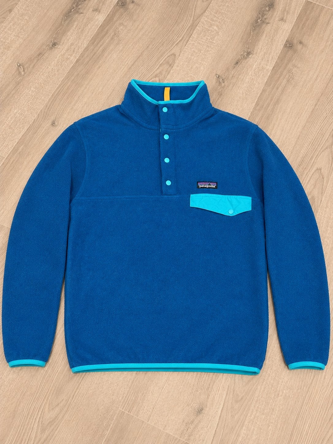 Patagonia Synchilla Snap-T Fleece M - Blauw/Turquoise, Patagonia Europe Coöperatief U.A., Verzenden, Directsales.europe@patagonia.com