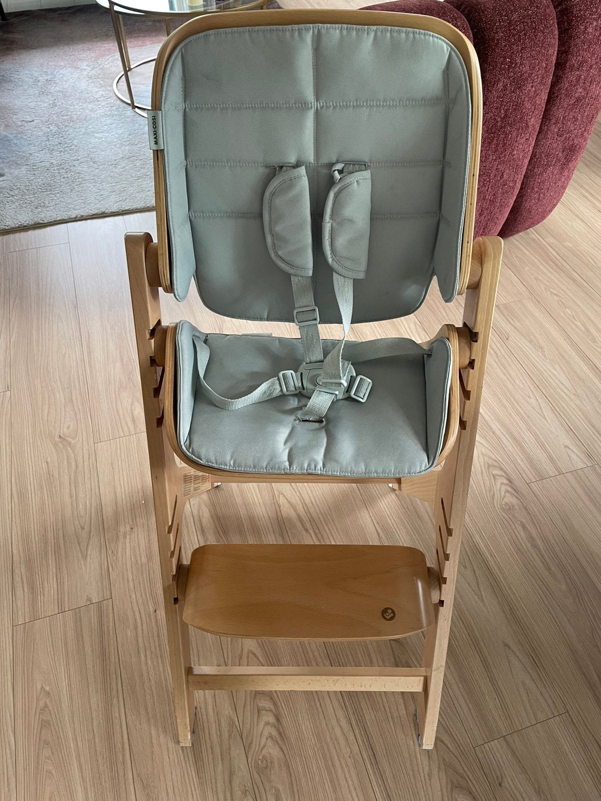 Maxi Cosi Nesta kinderstoel/meegroeistoel - natural wood, Kinderen en Baby's, Kinderstoelen, Ophalen, Gebruikt, Meegroeistoel
