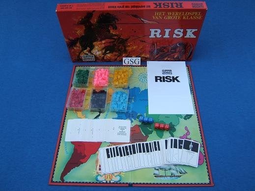 Risk nr. 020202-05, Hobby en Vrije tijd, Gezelschapsspellen | Bordspellen, Ophalen, Zo goed als nieuw