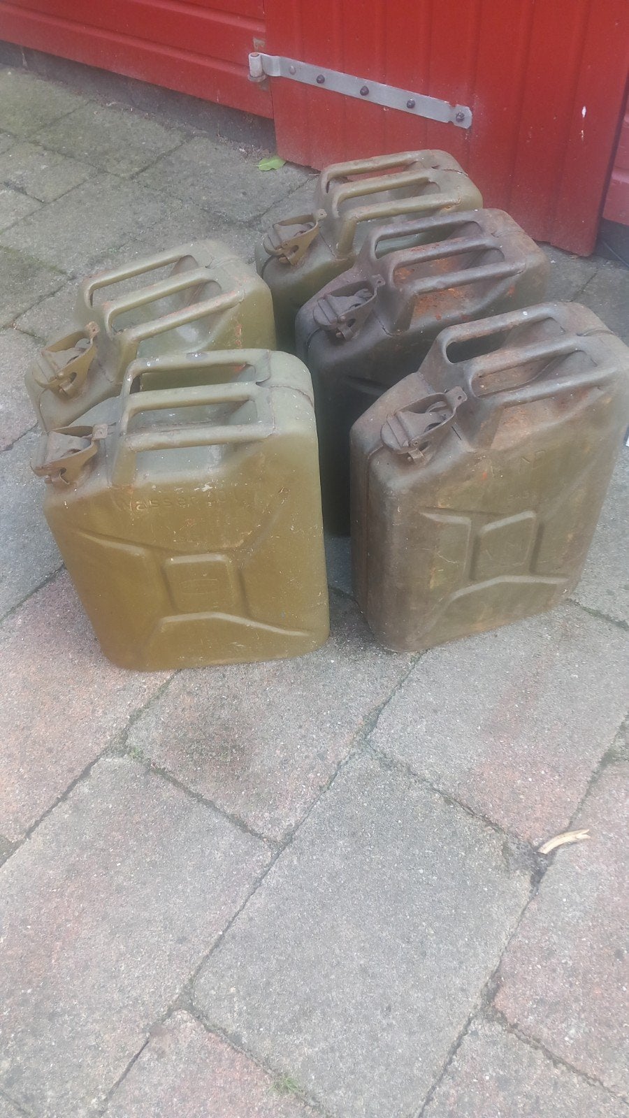 Originele Jerrycan uit 1943 - Militair Erfgoed, Ophalen of Verzenden, Overige soorten, Overige gebieden, Overige typen