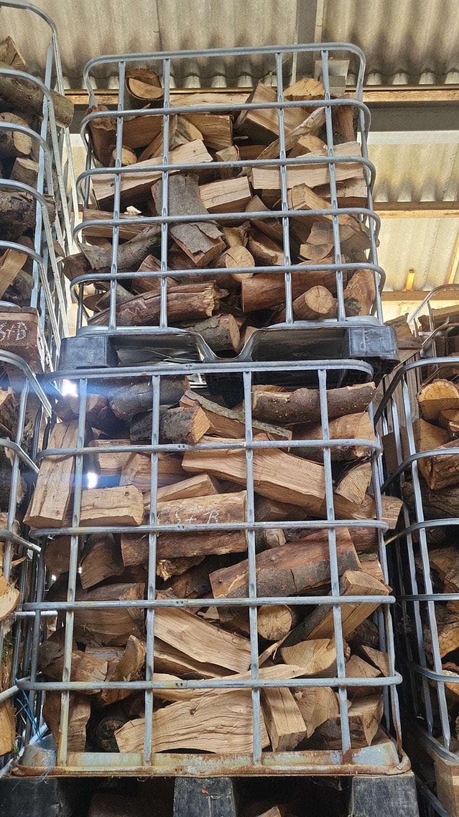 Haardhout eik beuk en mix droog, 6 m³ of meer, Ophalen