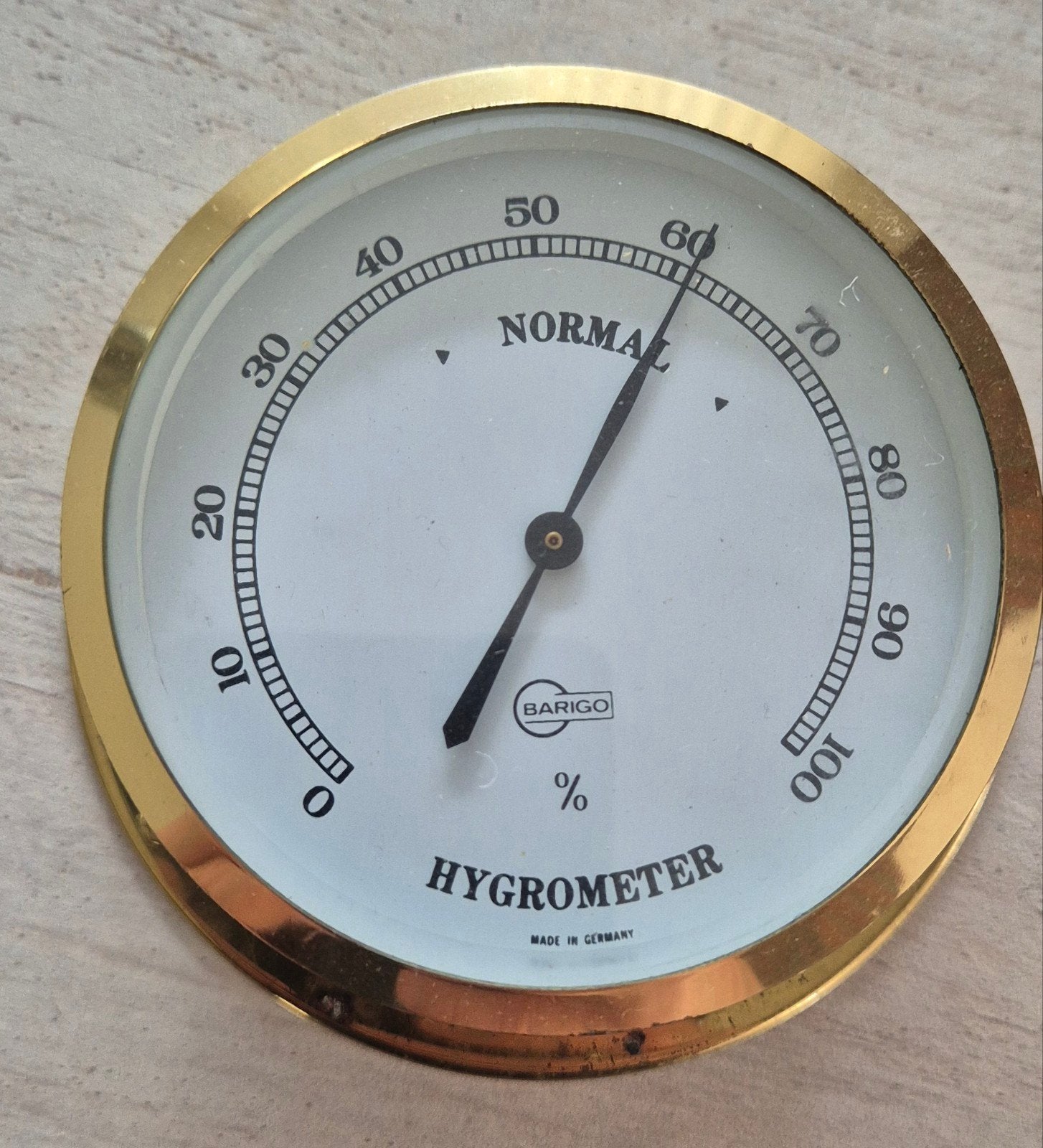 Hygrometer, Ophalen
