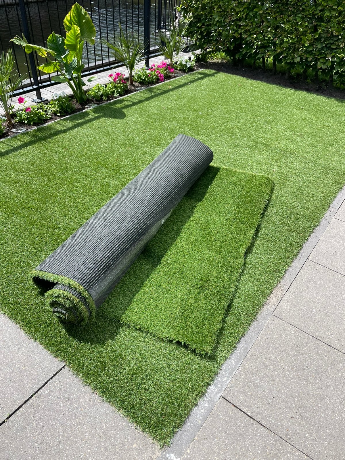 Rol kunstgras 50 mm hoog | Net echt gras! | Hoge kwaliteit, Tuin en Terras, Gras en Kunstgras, Nieuw, Kunstgras, Ophalen