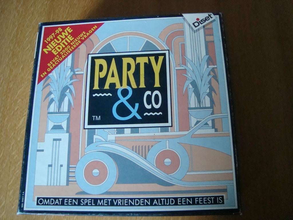 Party en co, Ophalen of Verzenden, Zo goed als nieuw