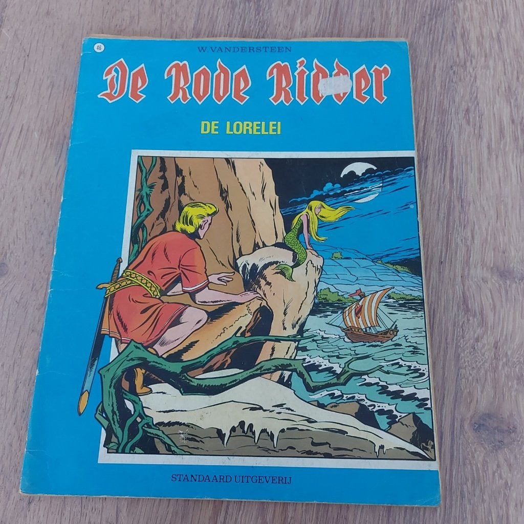 De Rode Ridder - 46 - De Lorelei - Willy Vandersteen, Boeken, Eén stripboek, Ophalen of Verzenden, Gelezen