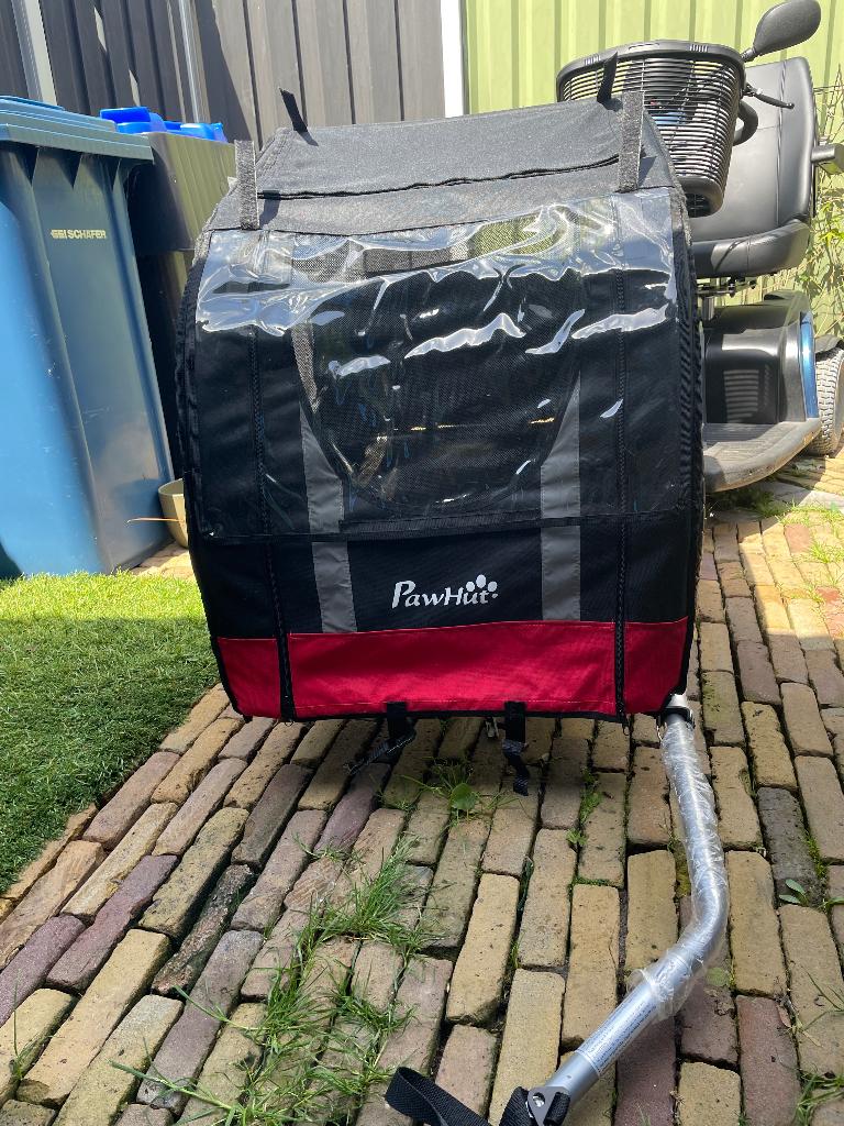 Hondenkar, Fietsen en Brommers, Fietsaccessoires | Aanhangers en Karren, Opvouwbaar, Nieuw, 20 tot 40 kg, Ophalen of Verzenden