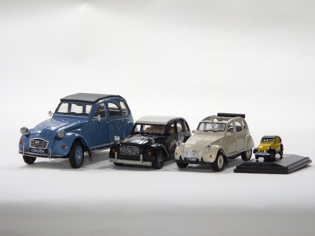miniatuur 2cv (lelijk) eendje, Ophalen of Verzenden, Gebruikt, Auto's