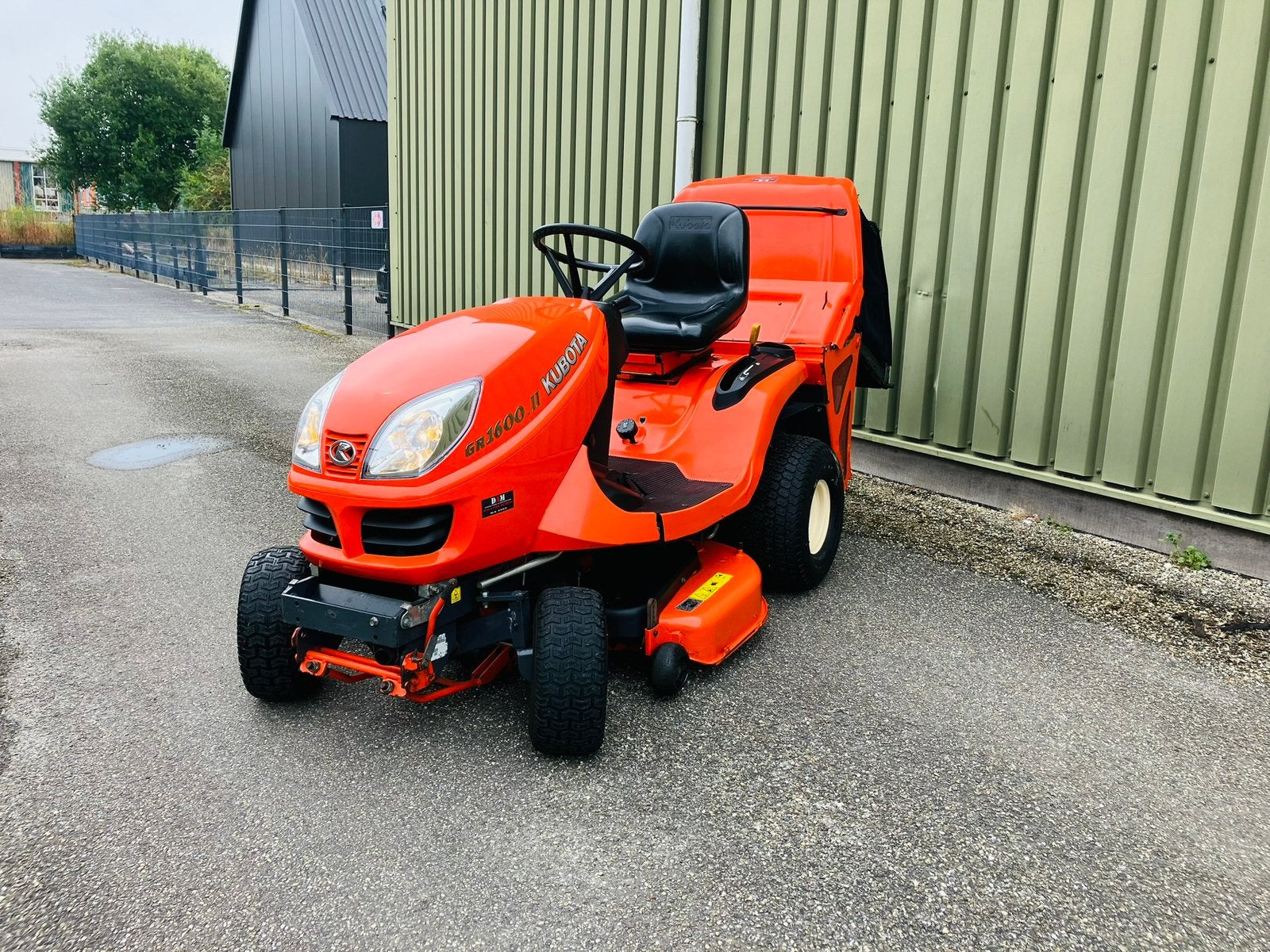 Nette sterke KUBOTA GR Diesel zitmaaier mulch en opvang!!!, Tuin en Terras, Zitmaaiers, Ophalen, Zo goed als nieuw