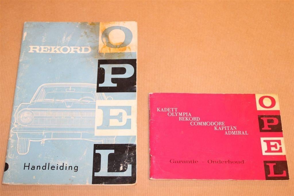 Opel Rekord - Handleiding - 1964, Ophalen of Verzenden