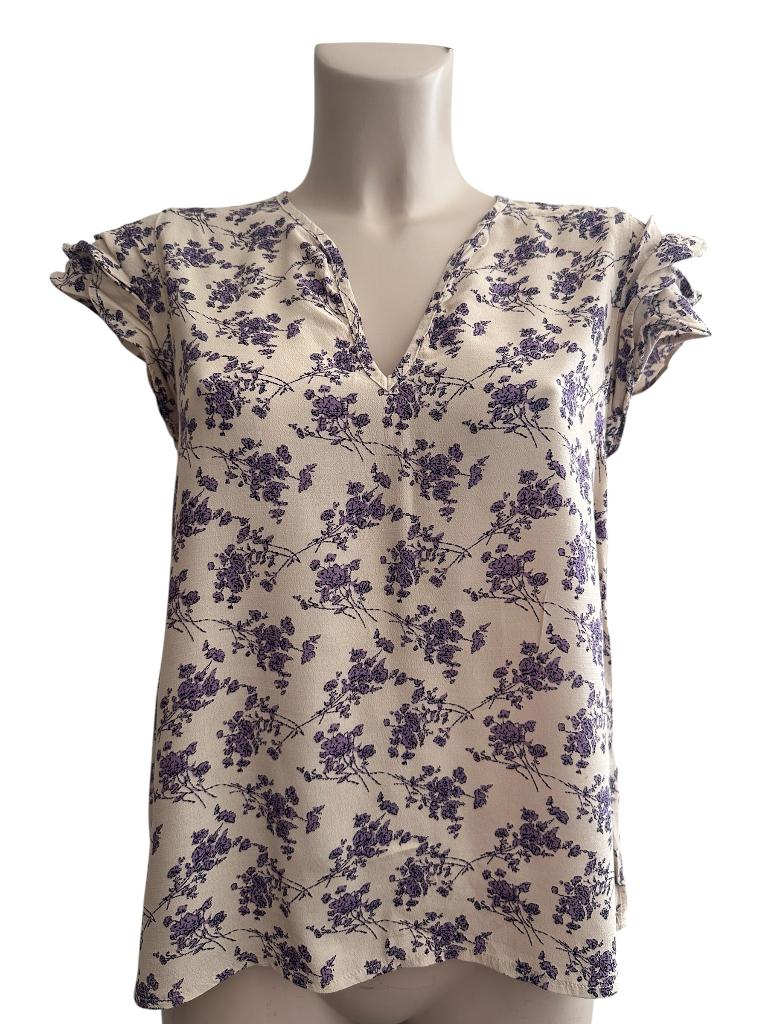 Lolly’s Laundry shirt S, Kleding | Dames, Jurken, Zo goed als nieuw, Beige, Boven de knie, Ophalen of Verzenden