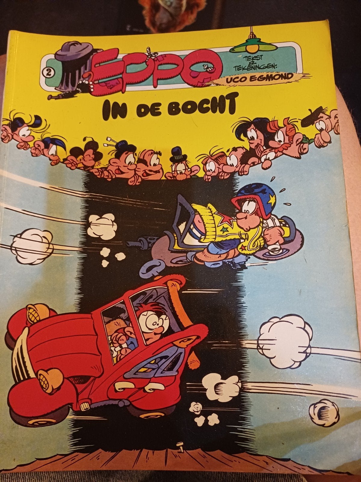 Eppo: In de Bocht - Stripboek uit 1978, Boeken, Stripboeken, Gelezen, Uco Egmond, Eén stripboek, Ophalen of Verzenden