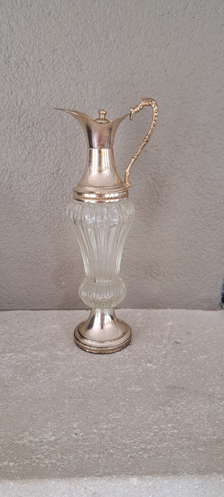 Italiaanse vintage Wijn/Water Karaf, Antiek en Kunst, Ophalen of Verzenden