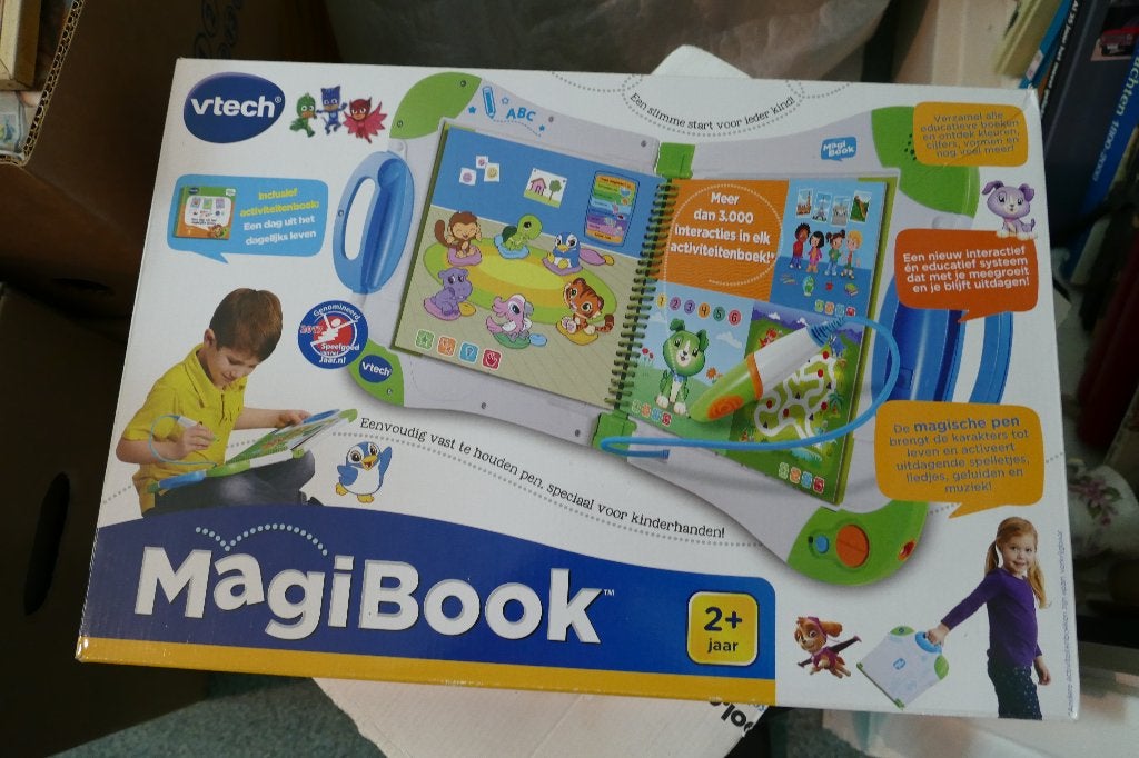 Vtech Magi book + boekjes, Ophalen of Verzenden, 6 jaar of ouder