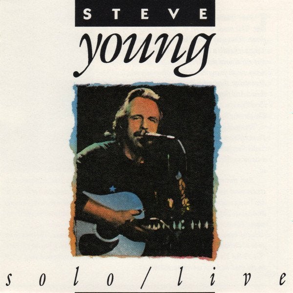 CD Steve Young - Solo / live, Cd's en Dvd's, Cd's | Rock, Gebruikt, Singer-songwriter, Ophalen