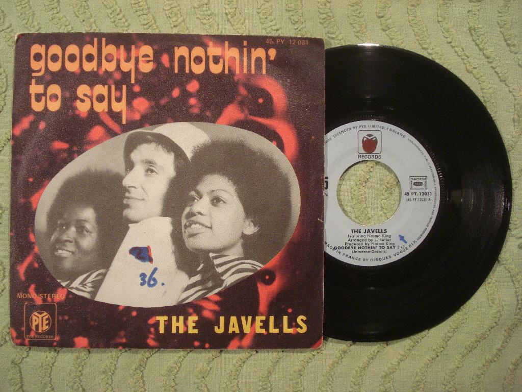 The Javells 7" Vinyl Single: ‘Goodbye nothin’ to say’ (Fr), Cd's en Dvd's, Vinyl Singles, 7 inch, Single, Ophalen of Verzenden