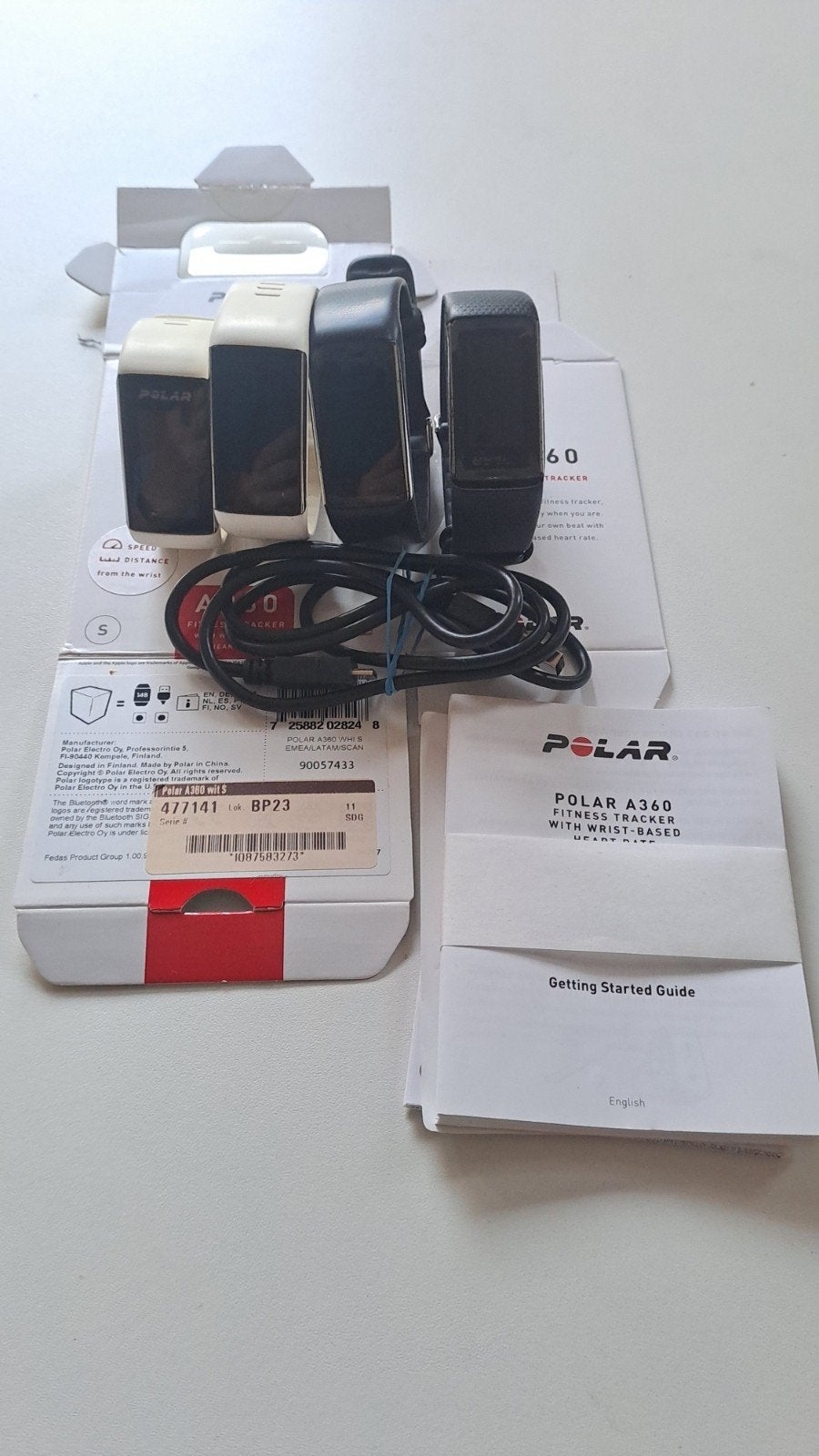 Polar A 360 4 stuks, Ophalen of Verzenden, Gebruikt, Polar