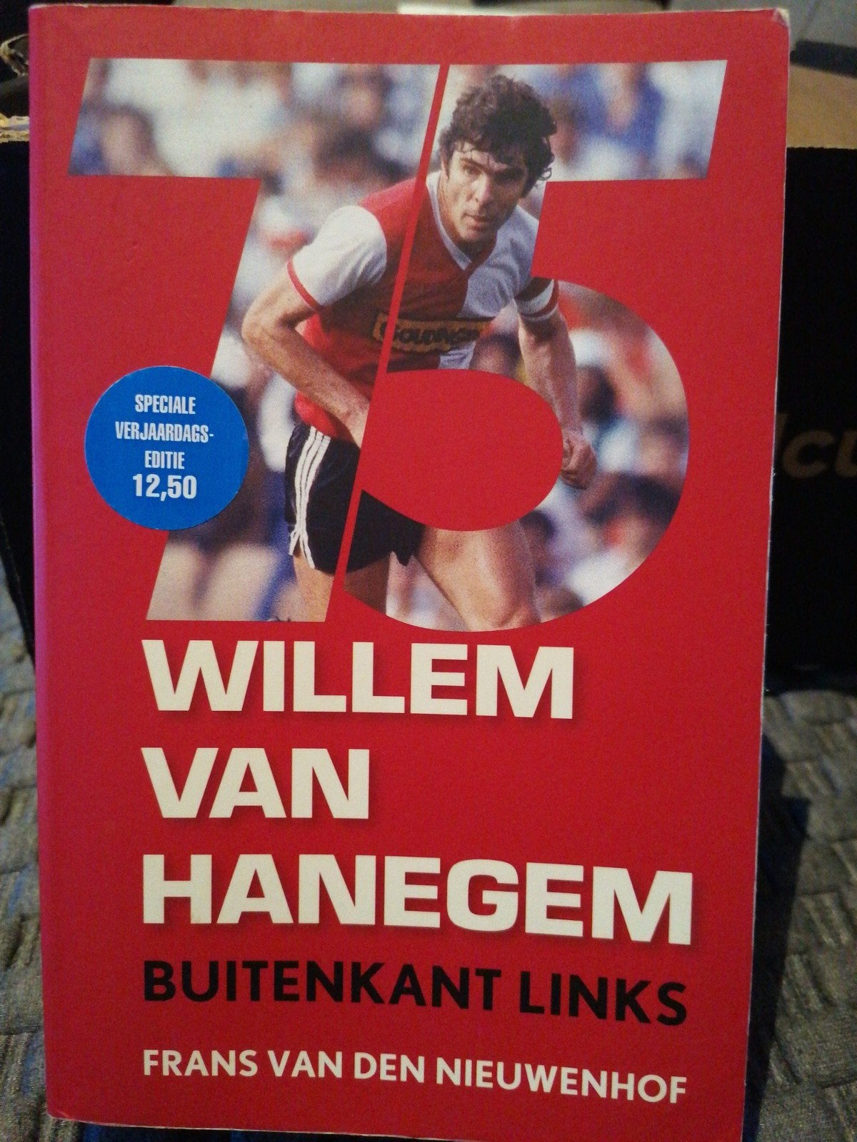 Willem van Hanegem: Buitenkant Links - Speciale editie, Ophalen of Verzenden, Zo goed als nieuw, Frans van den Nieuwenhof, Balsport