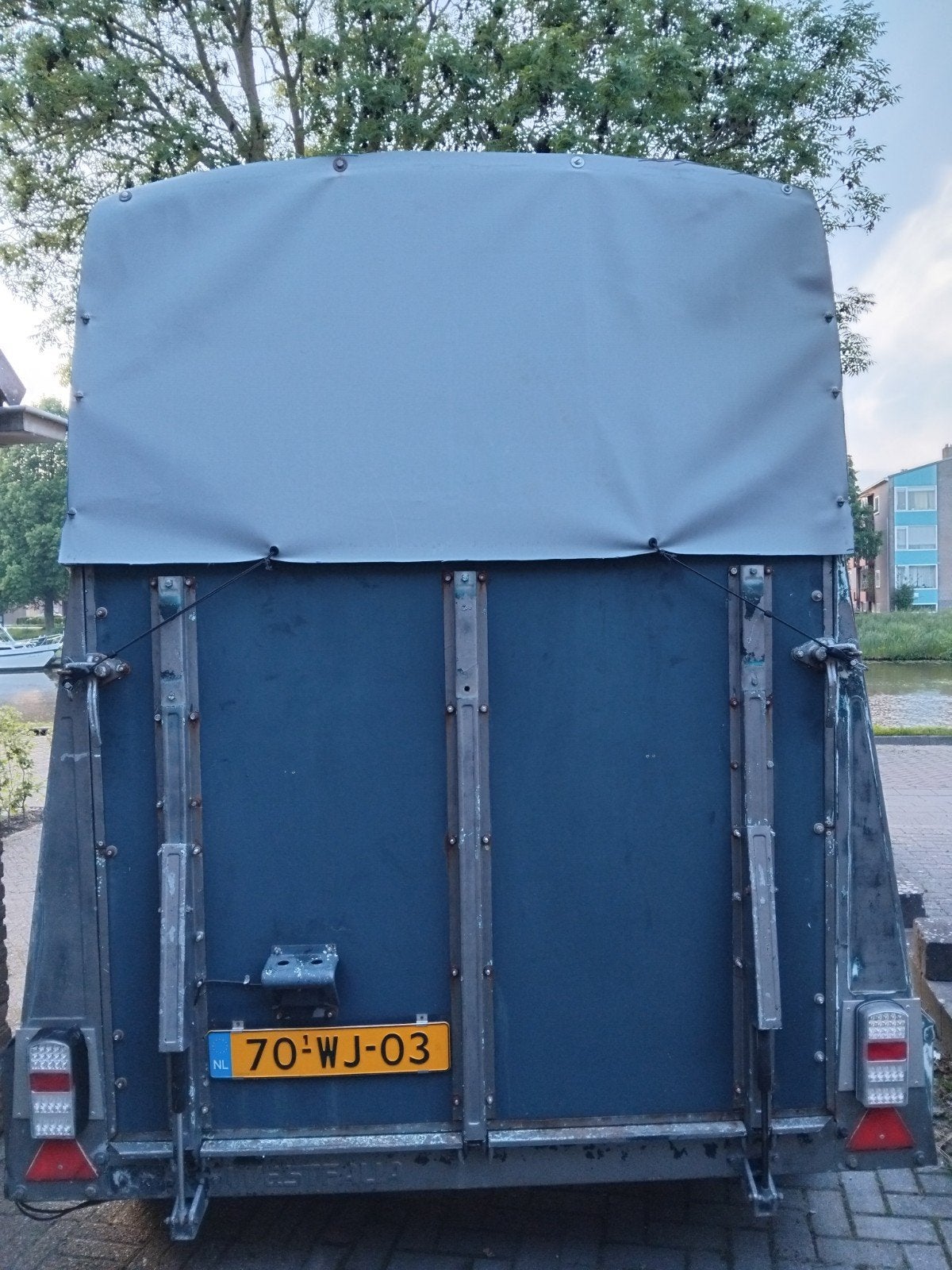 Westfalia 2-paards trailer met kenteken., 2 of 3 paarden of pony's