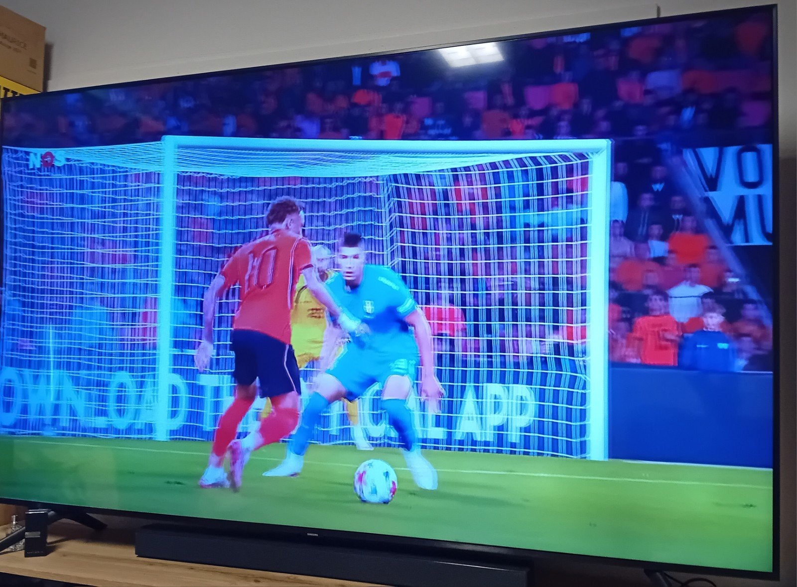 Samsung 75inch 4k UHD crystal display, Ophalen, 50 Hz, Zo goed als nieuw, Samsung