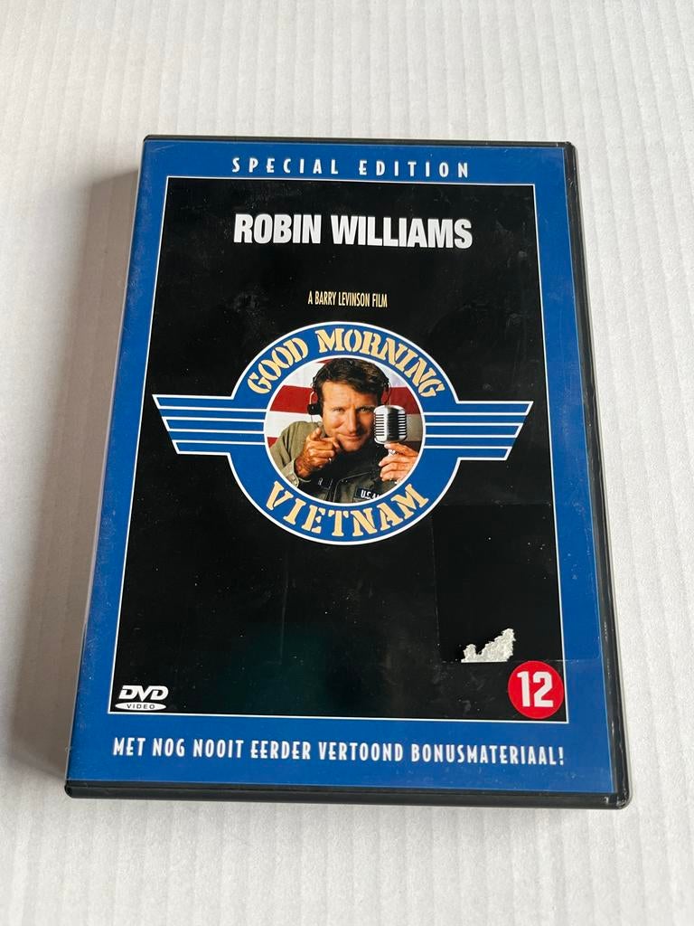 Good Morning Vietnam DVD - Special Edition, Cd's en Dvd's, Vanaf 12 jaar, Ophalen of Verzenden, Gebruikt