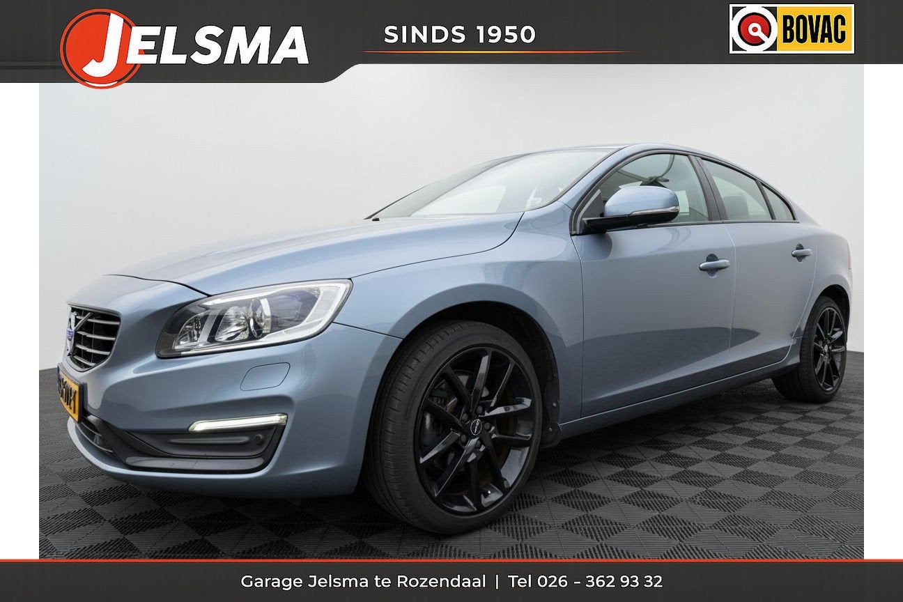 Volvo S60 1.5 T3 Polar+ Dynamic Aut., Trekhaak | 18inch | Na, Euro 6, 4 cilinders, Blauw, S60