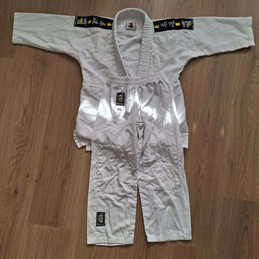 Judopak. Matsuru. Maat 130., Sport en Fitness, Gebruikt, Maat XS of kleiner, Judo, Vechtsportpak