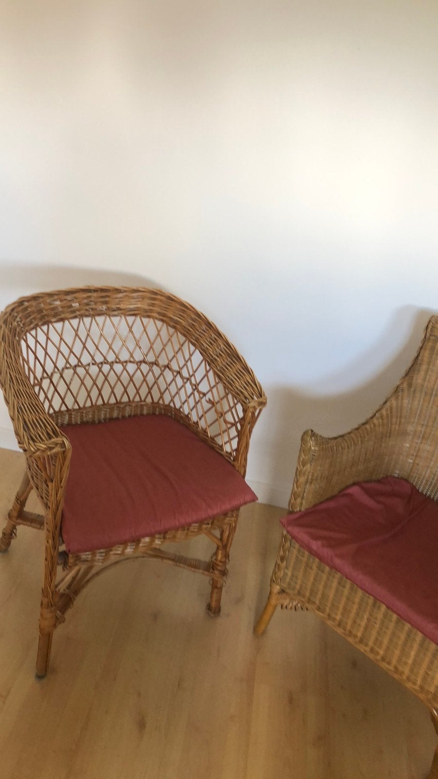 Leuke rieten stoel, Ophalen, Minder dan 75 cm, 50 tot 75 cm