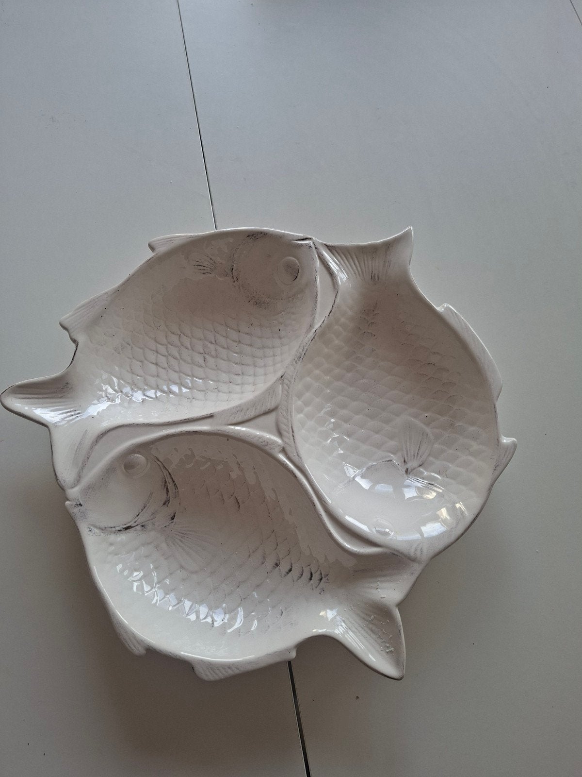 Riverdale Visschaal - Decoratieve Schaal met Vissen, Huis en Inrichting, Woonaccessoires | Schalen en Manden, Porselein of Keramiek