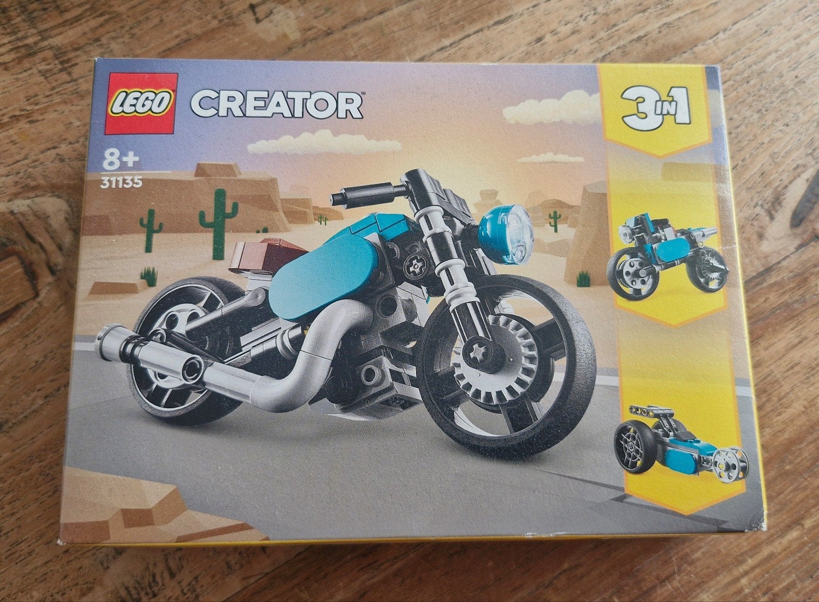 Lego Creator 3 in 1 31135 Motor: Race-, Offroad- of Chopper, Ophalen, Lego, Nieuw, Compleet