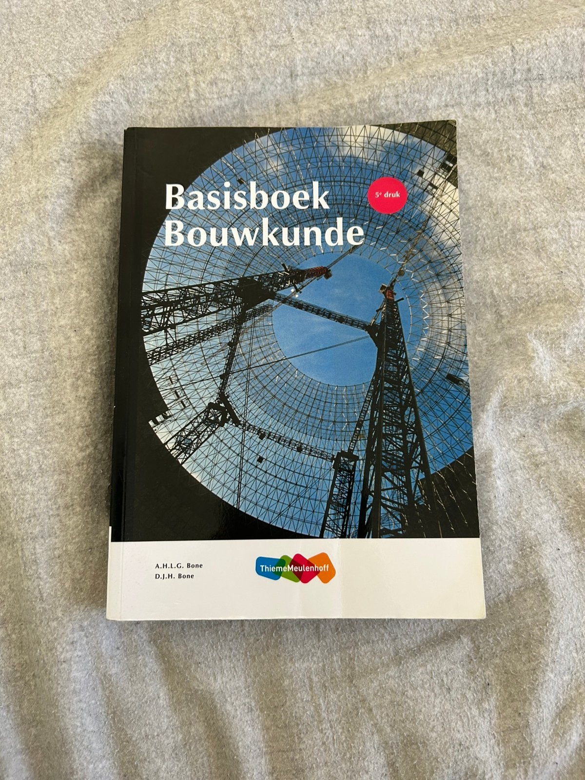 Basisboek Bouwkunde, Boeken, Ophalen of Verzenden, Zo goed als nieuw, A.H.L.G. Bone