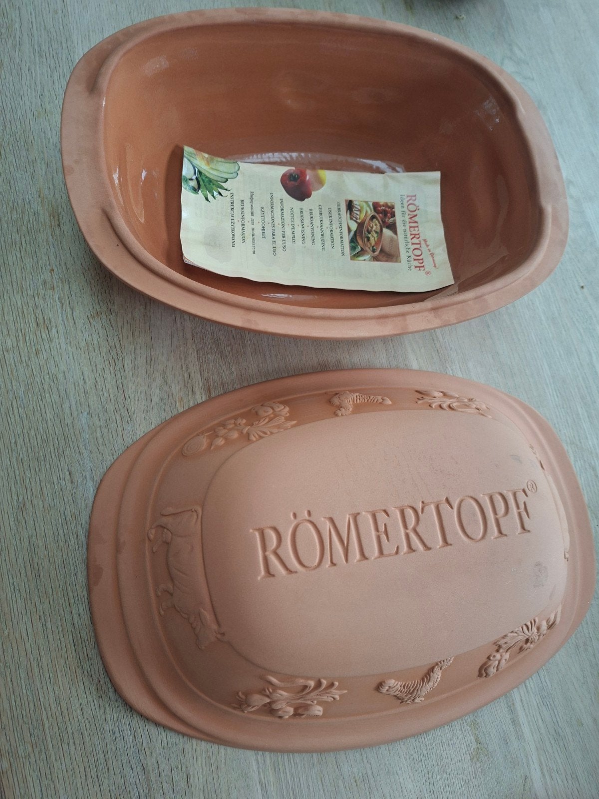 Römertopf - Ovenschaal van terracotta, Ophalen of Verzenden