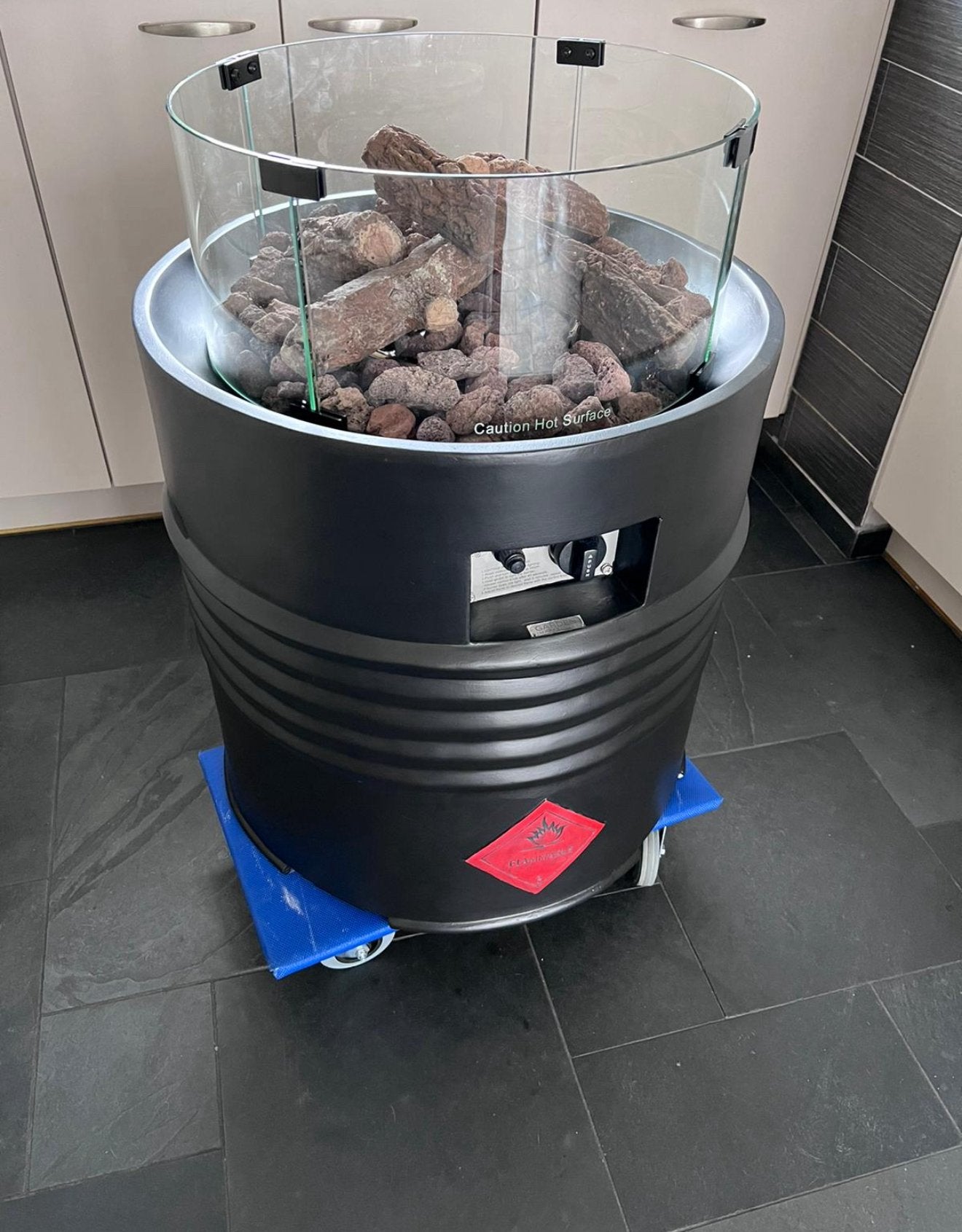 Cosi barrel tuinhaard olievat igst, Ophalen, Gebruikt