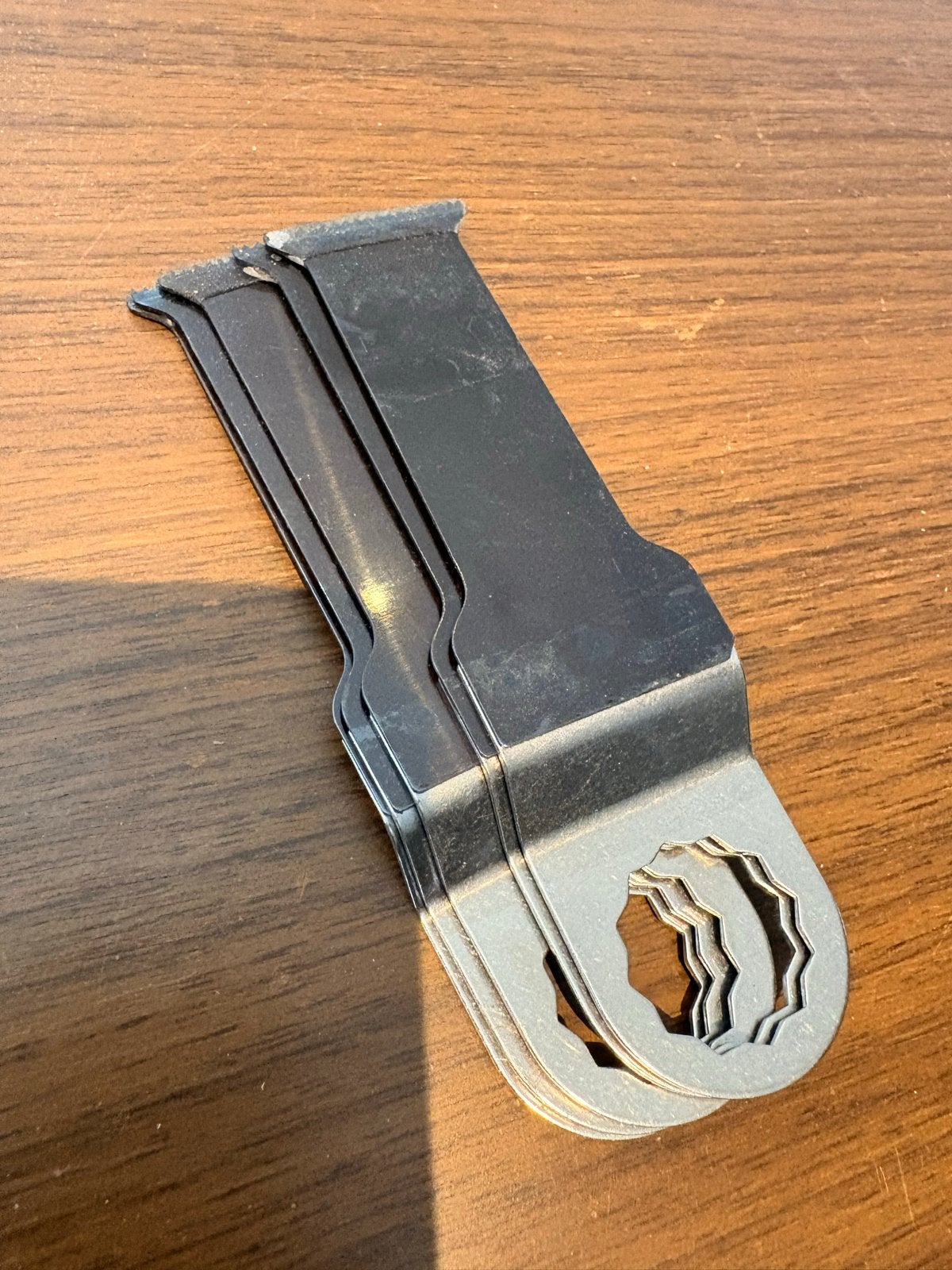 5 mesjes voor Fein cutter, 32 mm breed, Ophalen of Verzenden, Nieuw, Snijgereedschap, Overige merken