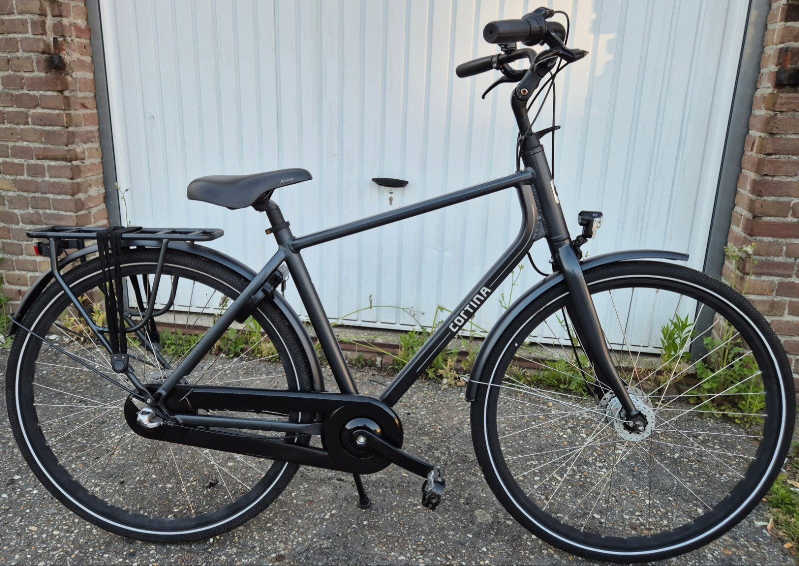 te koop cortina foss herenfiets in nette staat, Gebruikt, Versnellingen, 49 tot 53 cm, Trommelrem