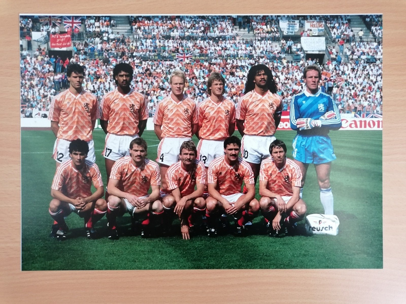 Foto Nederlands elftal EK 1988., Maat XL, Ophalen of Verzenden, Nieuw, Overige typen