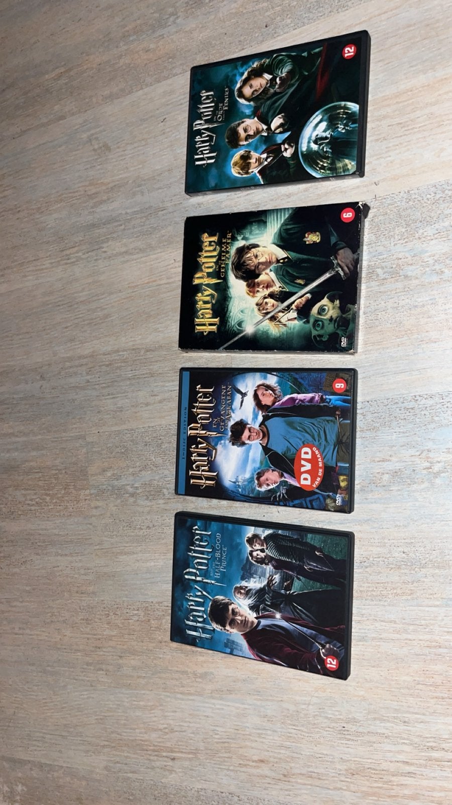 Harry Potter DVD’S, Ophalen of Verzenden, Zo goed als nieuw, Overige typen