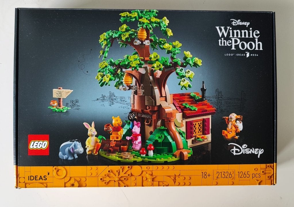 LEGO Ideas Winnie de Poeh set 21326, Gebruikt, Lego, Ophalen of Verzenden, Complete set