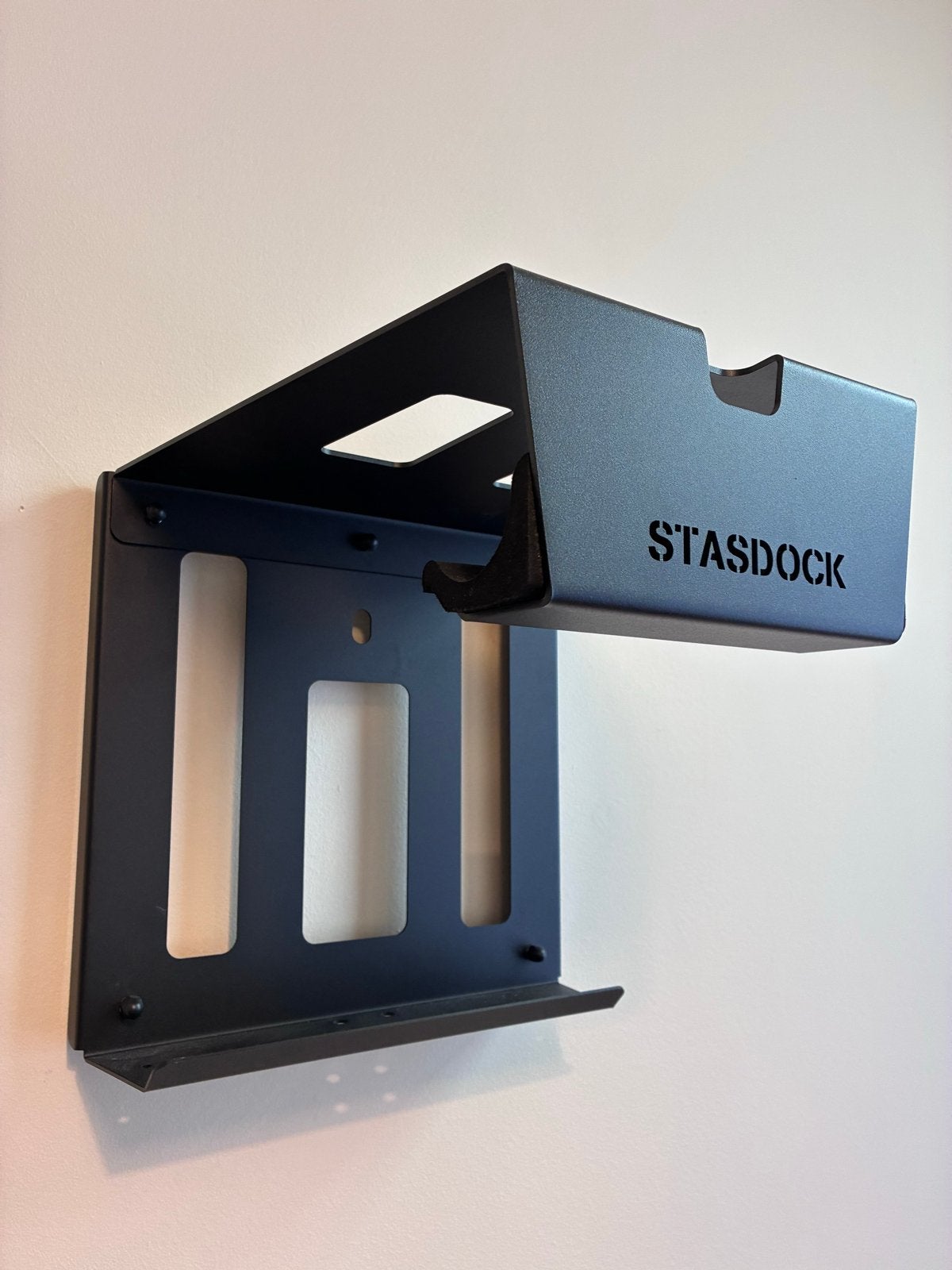 STASDOCK Fietsophangsysteem Zwart – Zo goed als nieuw, Ophalen, Zo goed als nieuw