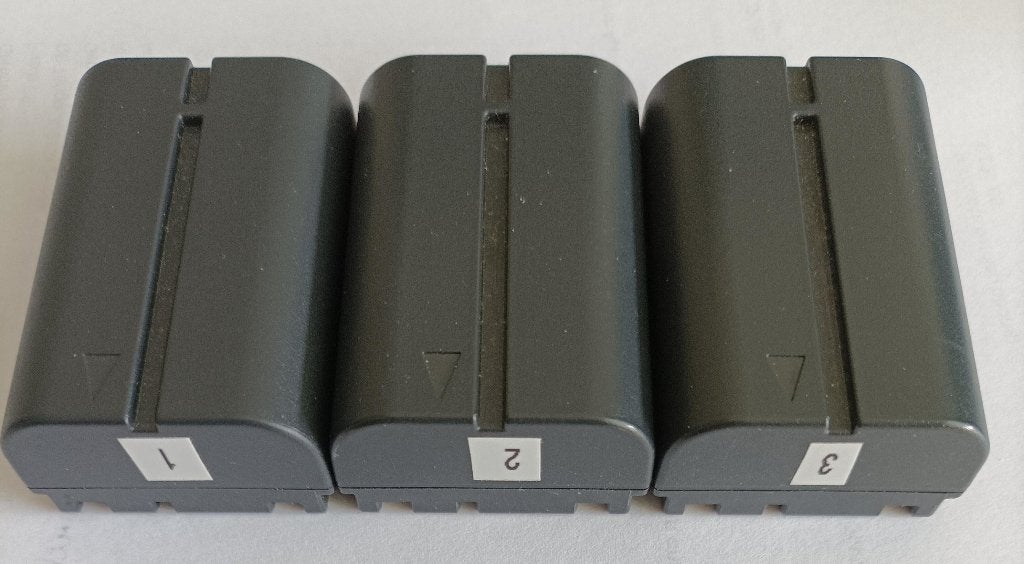 3 stuks JVC Batterypacks BN-408U 7.2V, Ophalen of Verzenden, Zo goed als nieuw