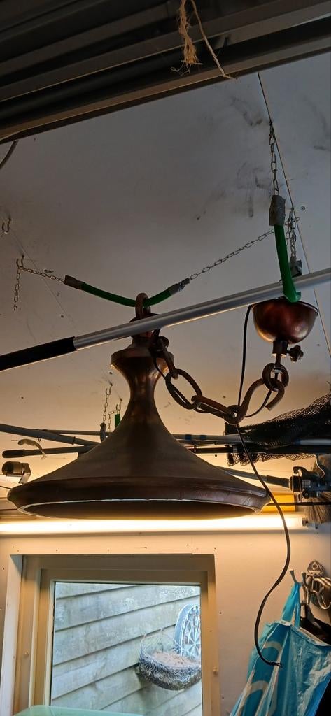 Mooie lamp koper kleur, Ophalen