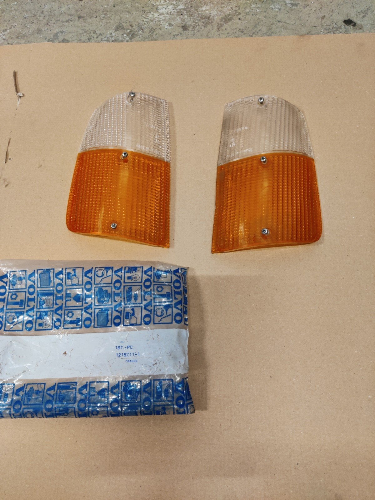 Richtingaanwijzer glas Links/Rechtsvoor Cibie Volvo 240 260, Voor, Nieuw, Ophalen of Verzenden, Spatbord