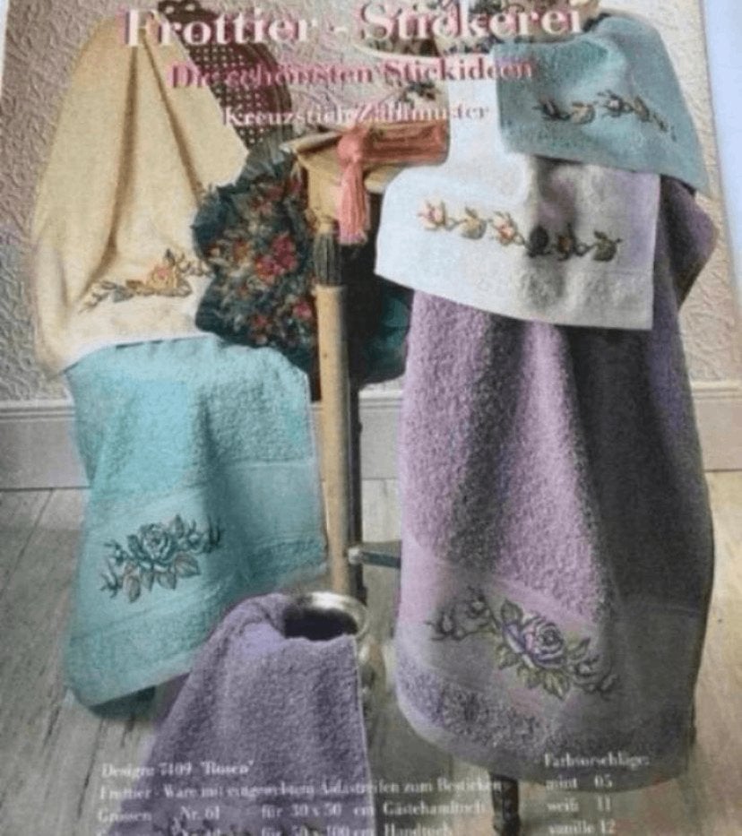 BORDUURPATROON RICO DESIGN, Verzenden, Zo goed als nieuw, Handborduren, Patroon
