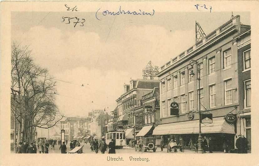 380-744-025 Utrecht Vreeburg, Verzenden, Voor 1920, Utrecht