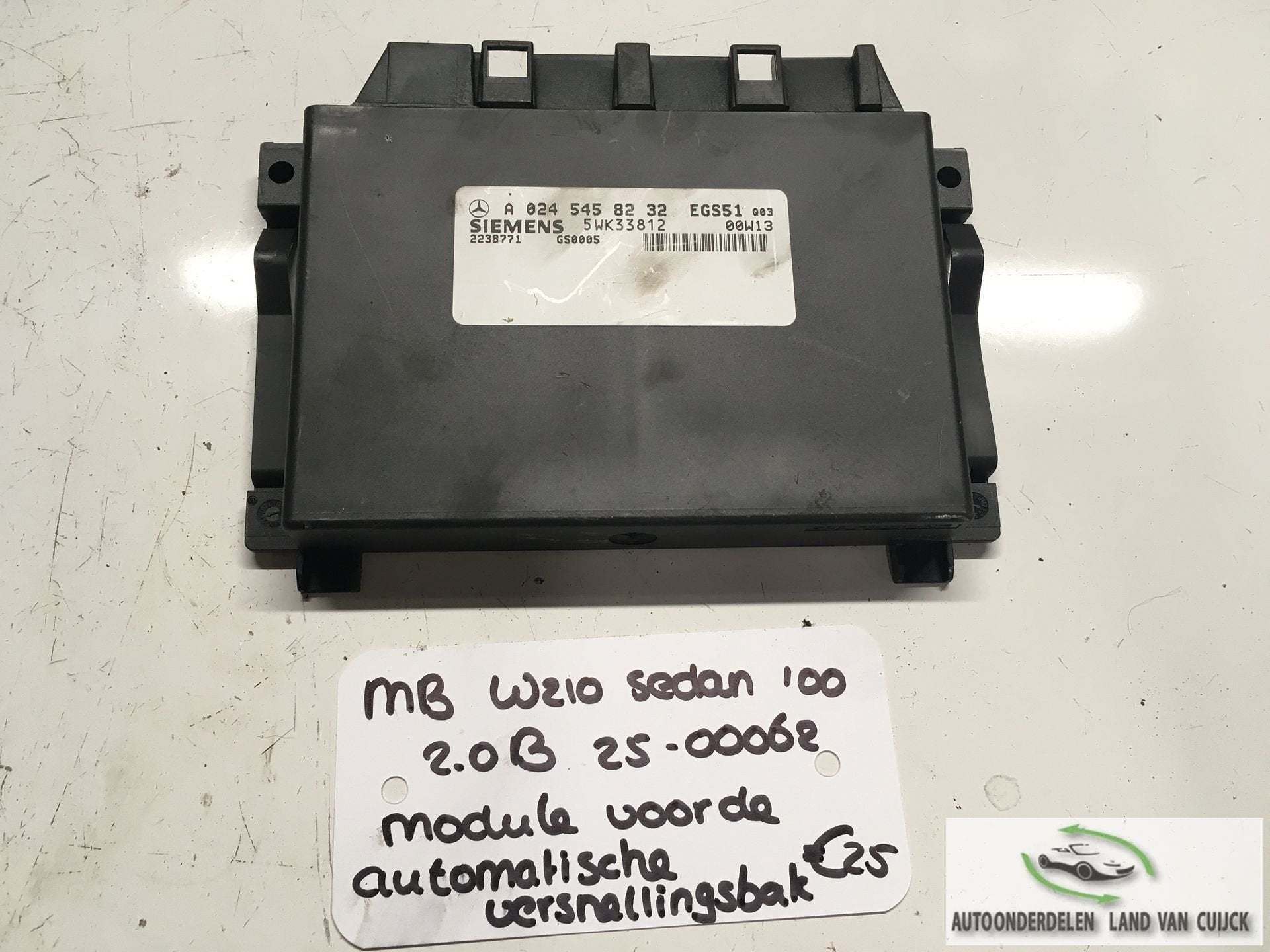 Mercedes W210 sedan 2.0 Benzine 2000 2500062  Module tbv Aut, Gebruikt, -, -, Ophalen of Verzenden